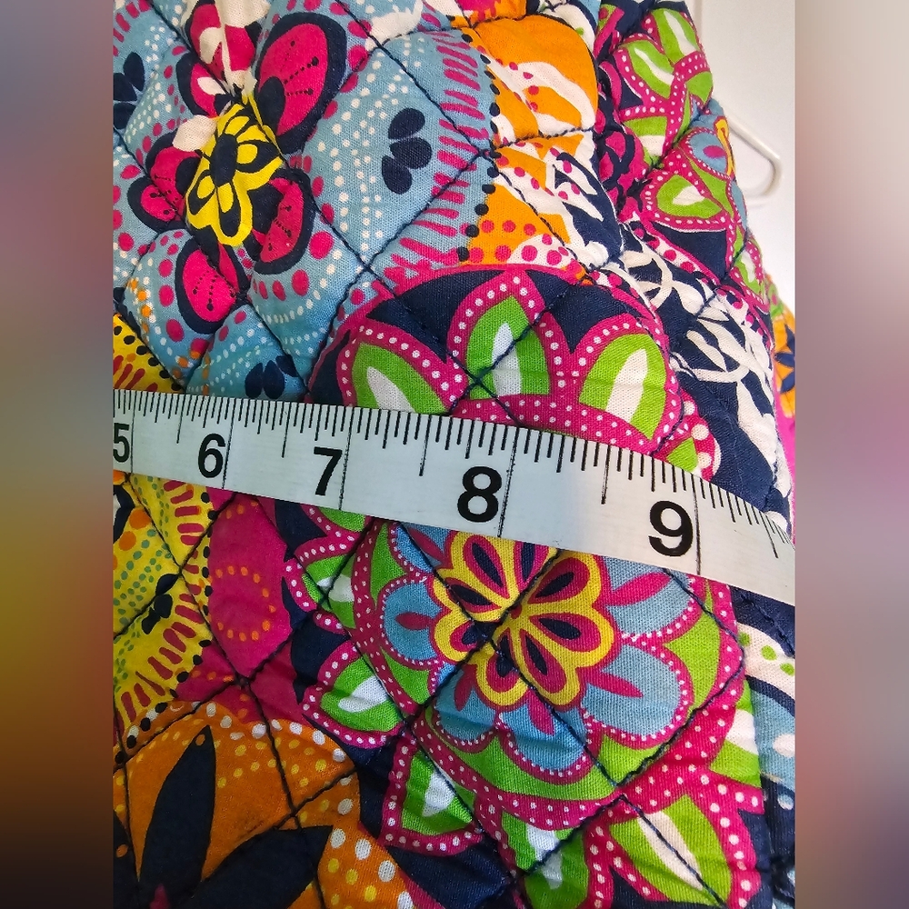 Danielle Morgan Weekender Quilted Duffel Bag Multicolor Mandala Print OS - Picture 16 of 16